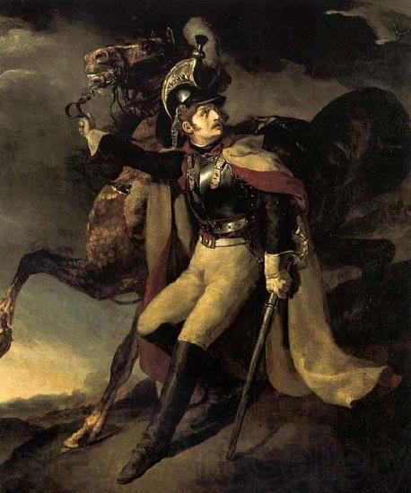 Theodore Gericault The Wounded Officer of the Imperial Guard Leaving the Battlefield Spain oil painting art